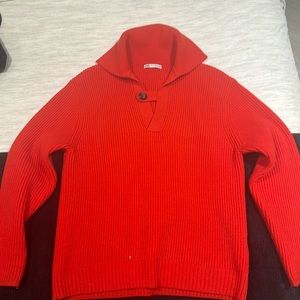 Red Zara knit size M